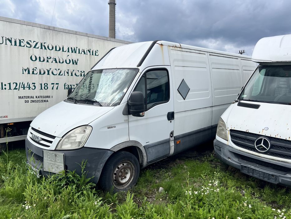 Pakiet crafter/ sprinter / iveco blaszak  uszkodzone