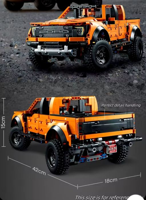 Lego 1в1 Technic Ford F-150 Raptor 1379 деталей конструктор пикап
