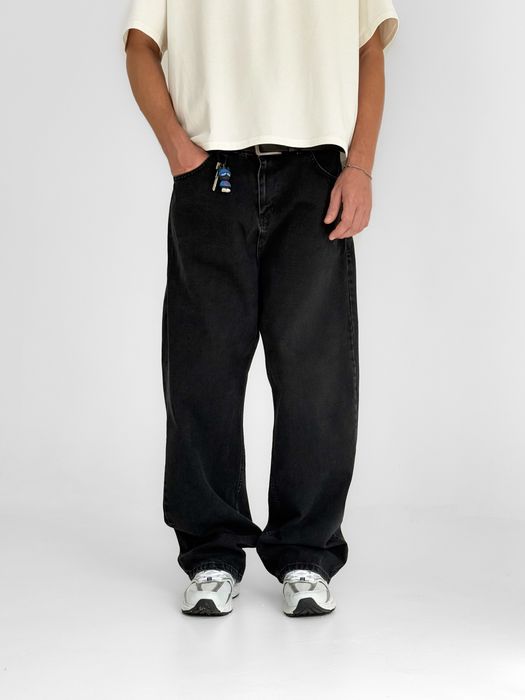 Джинси чоловічі baggy jeans, широкие джинсы мужские реп rap sk8 XXL