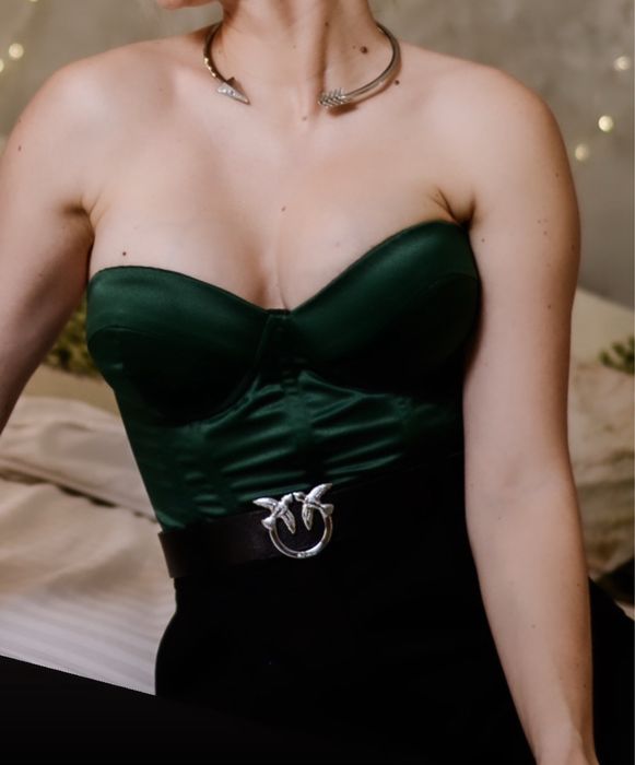 Корсет ізумрудний