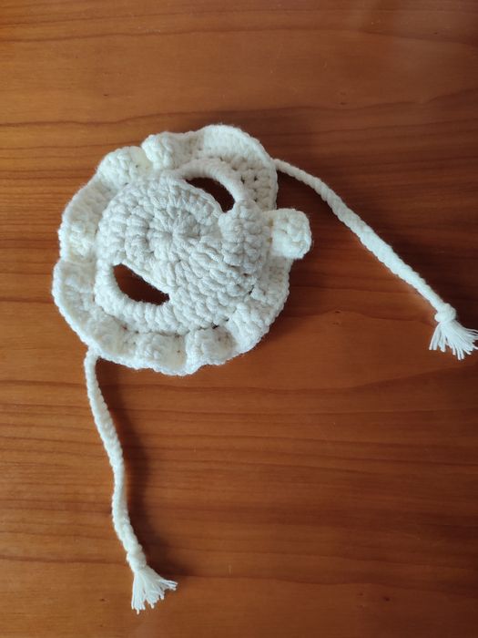 Chapéu de gato de crochê