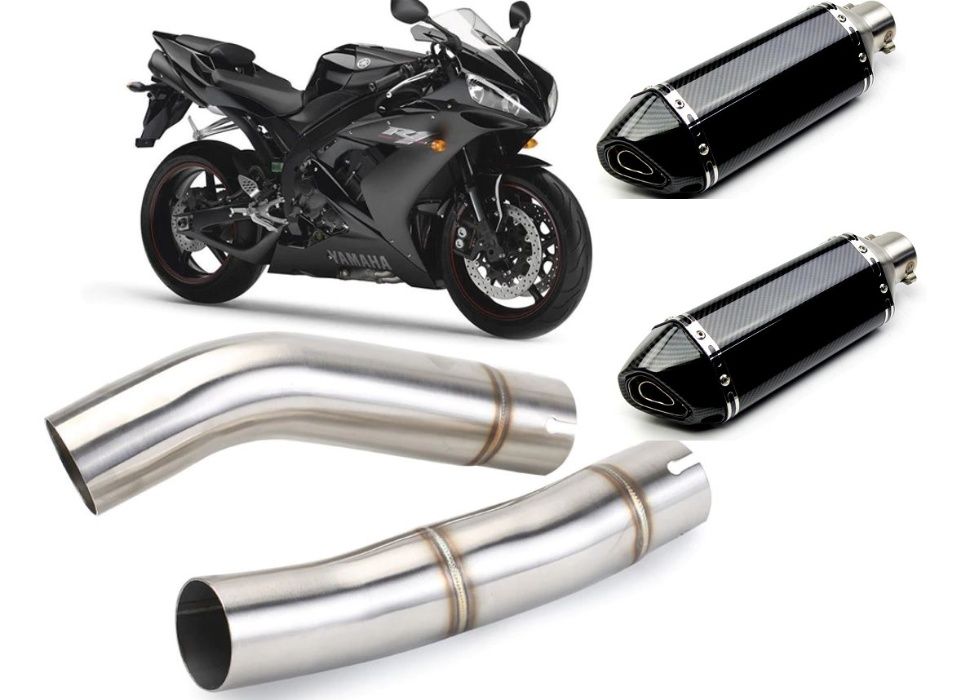 Wydech Slip-on Yamaha R1 RN19 07-08r Kolektory Akrapovic Tłumik SC
