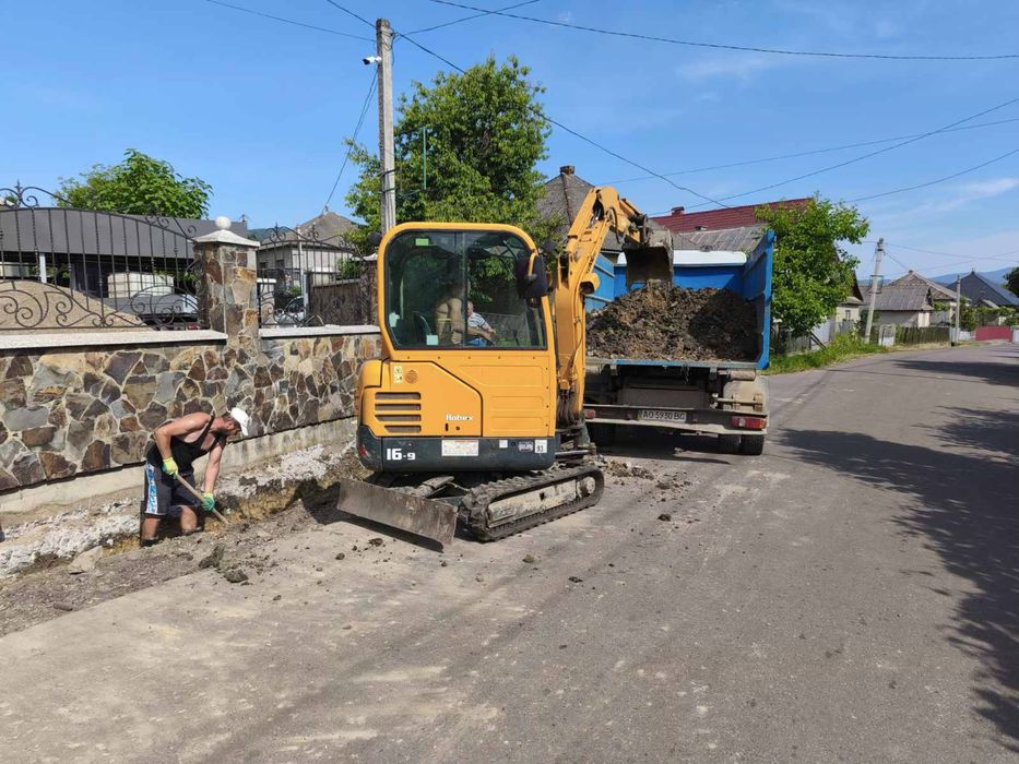Послуги міні-екскаватора міні екскаватор оренда екскаватора