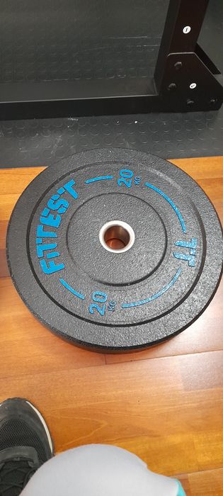 Discos Bumper 20kg, 5kg