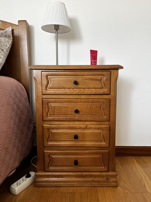 Cama de casal 140x200 + Colchao EMMA