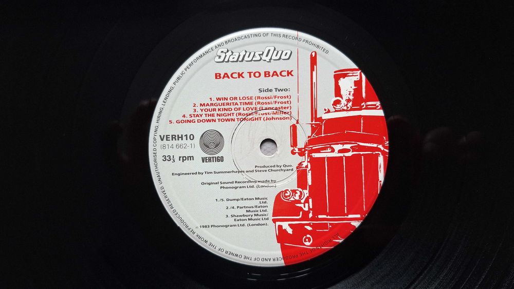 Status Quo - Back To Back
