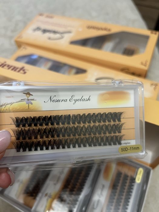 Віі пучками 20д,30д,50д, ресници #9,10,11 всі по 55 грн