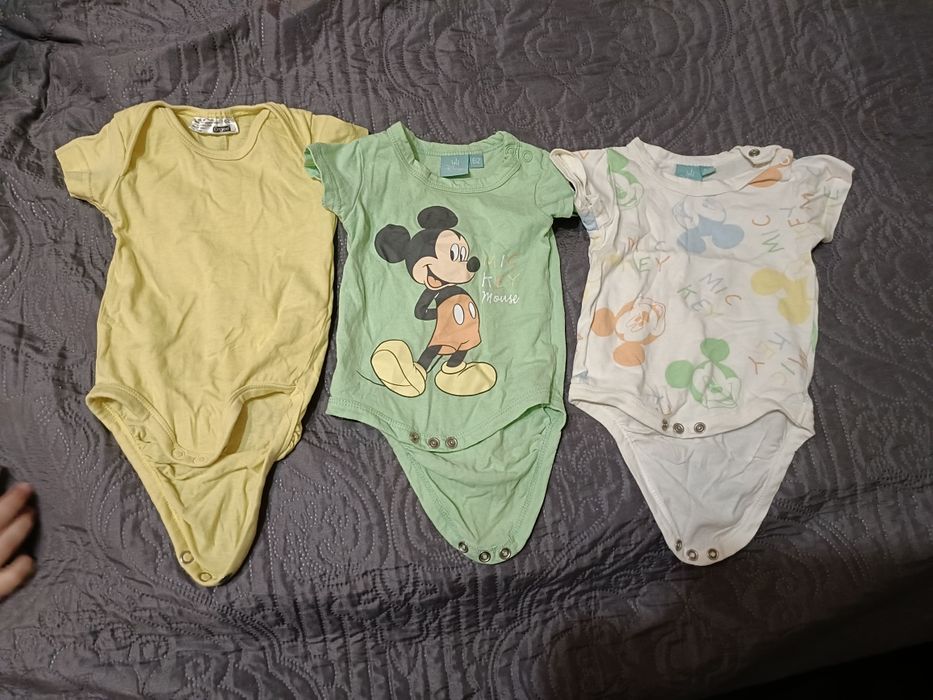 Zestaw body chłopiec 62 bdb