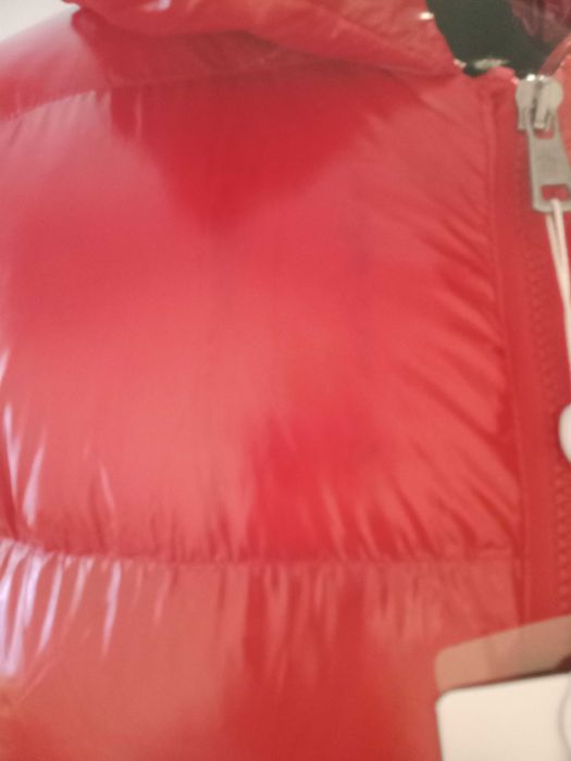 Kurtka zimowa czerwona połysk roz. M