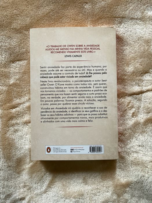 Livro “Viciados em Ansiedade” de Owen O’Kane