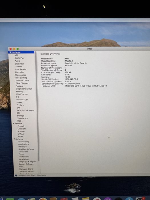 iMac 21,5” 2019 – 16GB RAM | 1TB HDD | Excelente Estado