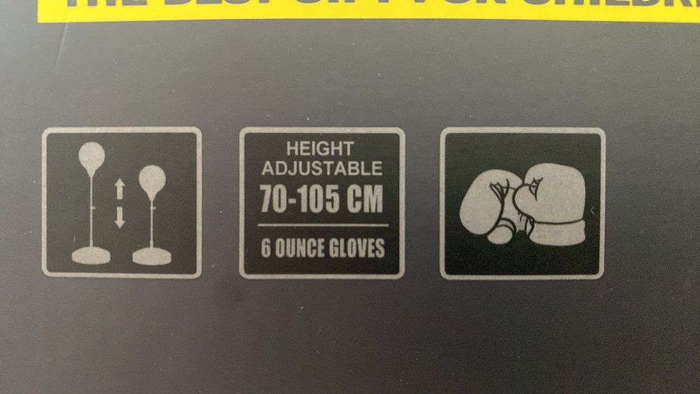 Детская боксёрская напольная груша, боксёрская груша, груша для бокса.