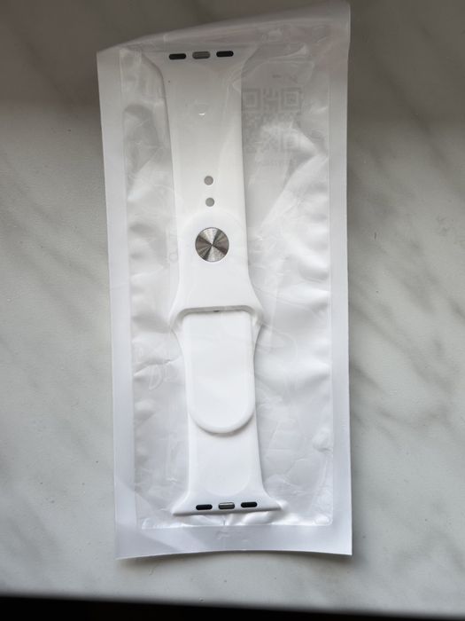 Ремінець для Apple watch / Білий / S/M