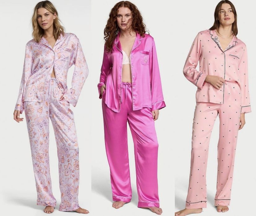 Сатинова піжама Victoria’s Secret ХС; С