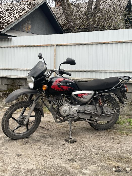 Bajaj Boxer 125x розхід 1,7 л.\100 км.