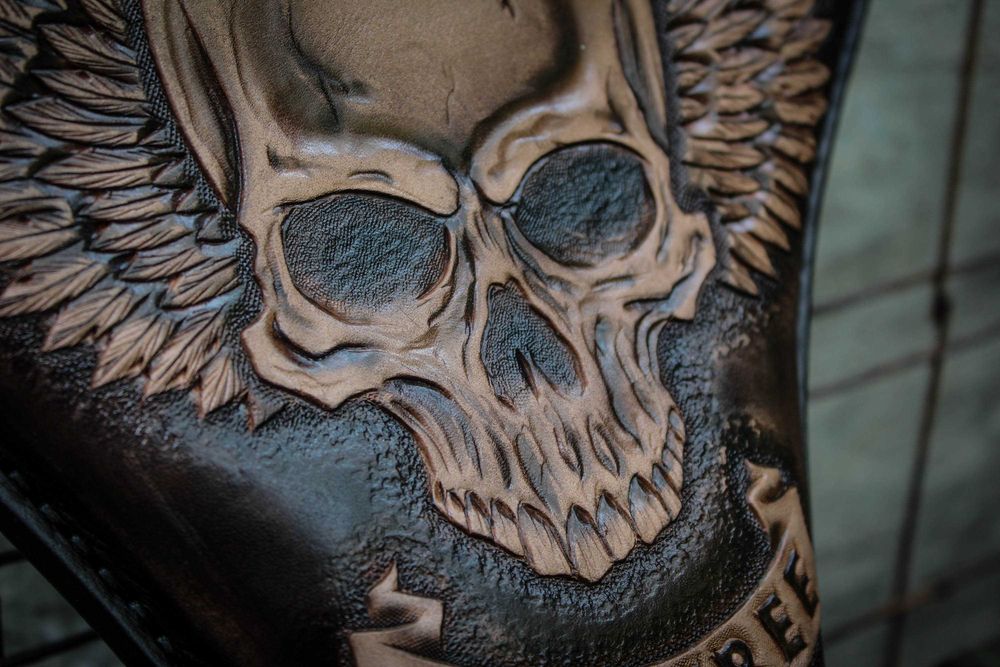 Седло сидение для боббера bobber