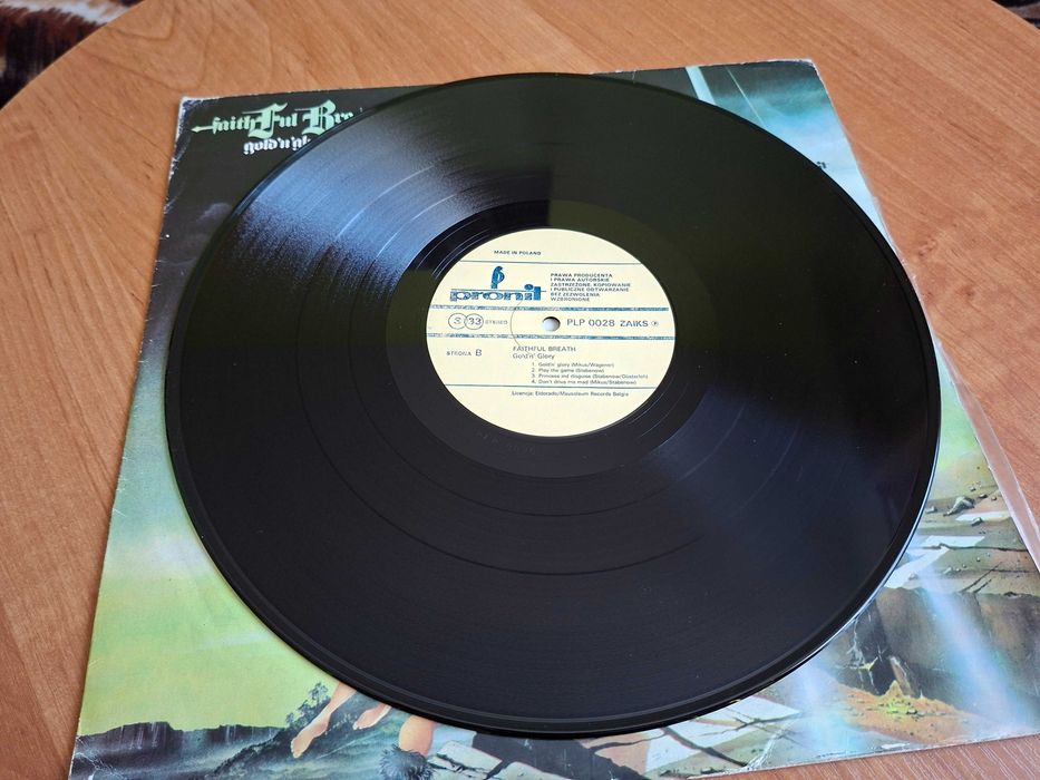płyta winylowa Faithful Breath Golde'n'Glory hard rock stan VG+/EX-