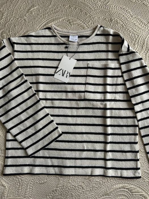 Джемпер тільник у смужку Zara на зріст 164 см або на ХС, С