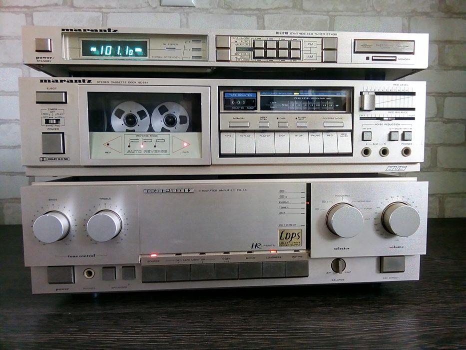 Marantz PM-55,  SD-351, ST-430