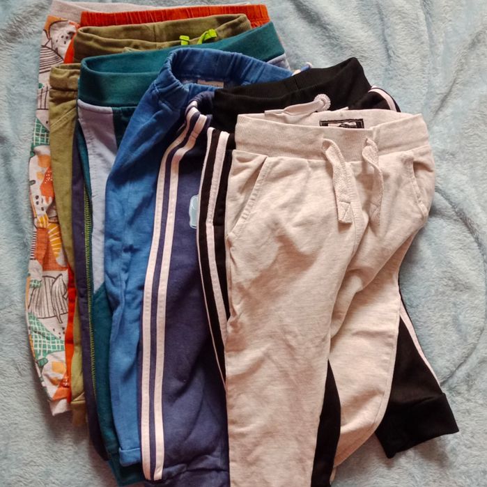 Штани 12-18місяців ( 15 штук), штани 80-86 розмір. Набі