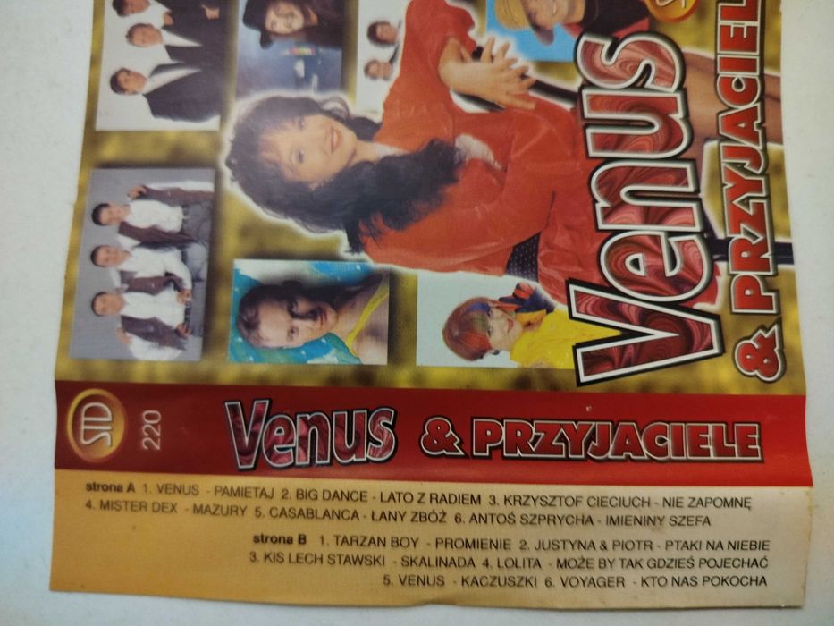 Venus & Przyjaciele kaseta STD Tarzan Boy Voyager Kis Big Dance Lolita