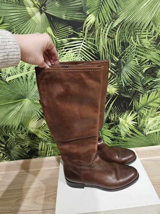 Продам Італійські шкіряні чоботи