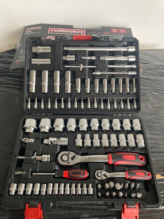 (70016) Набір інструментів професійний 1/4"&1/2" 94 од. HAISSER