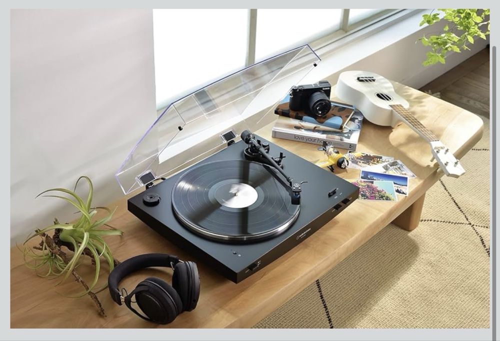 Audio-Technica LP3XBTBK Gira-discos Automático Sem Fios Preto
