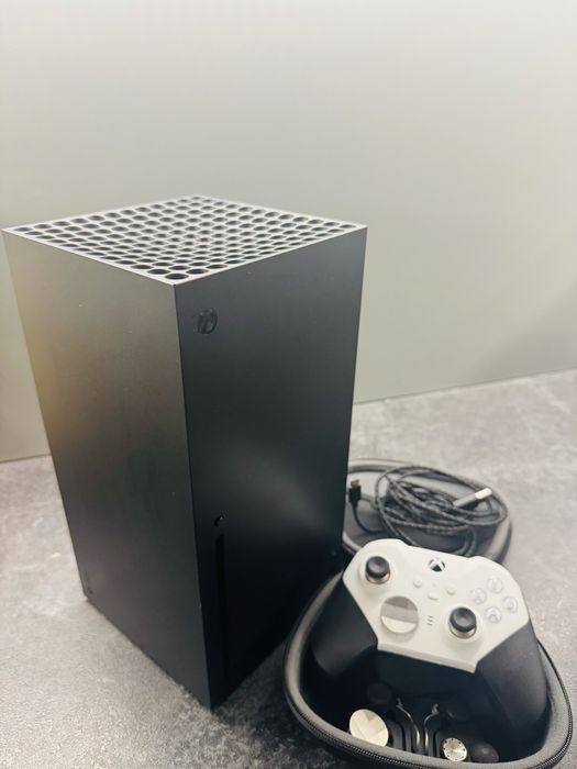 XBOX Series X 1TB+ pad elite series 2 bialy
