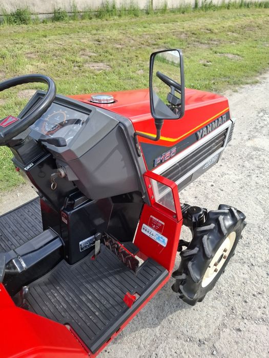 Traktorek japoński 4x4 Yanmar F155 z glebogryzarką piękny stan