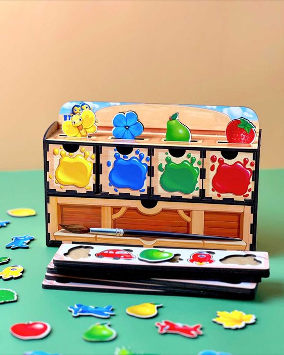 Edukacyjna zabawka  sorter «Kolory»