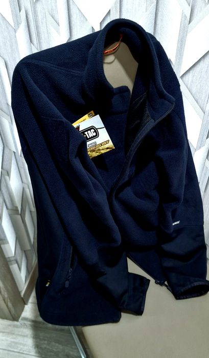 Тактична M-Tac кофта Sprint Fleece Polartec Dark Navy Blue.