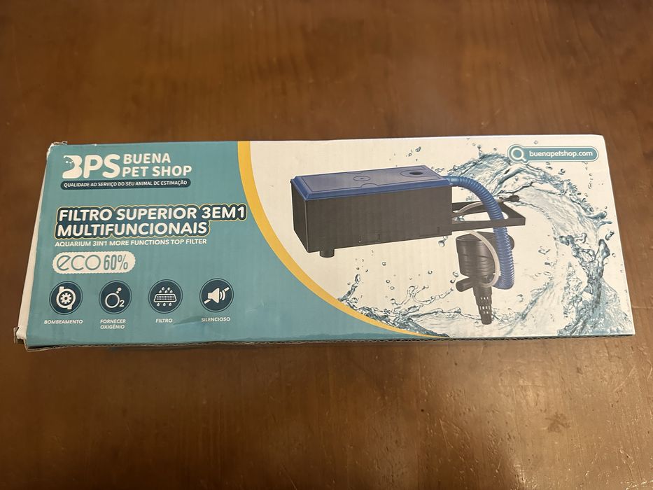 Filtro Aquário Exterior Superior Novo