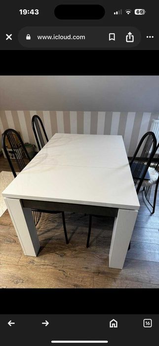 Stół do jadalni Rozkladany