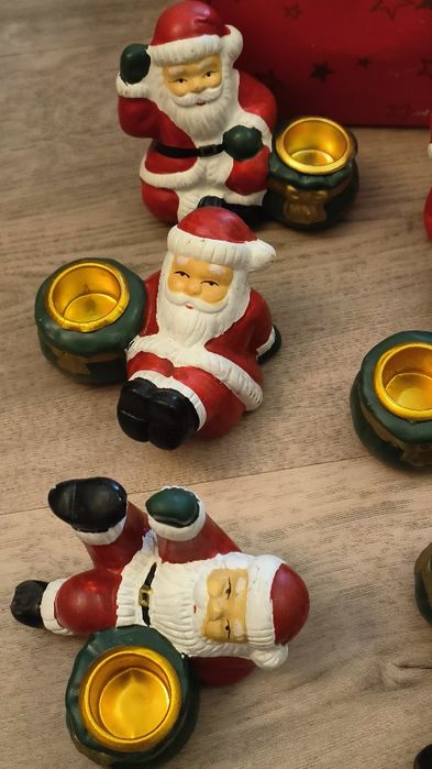 Castiçais antigos de natal