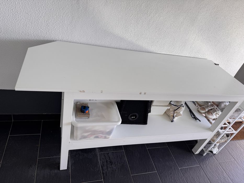 Mesa alta com arrumaçao