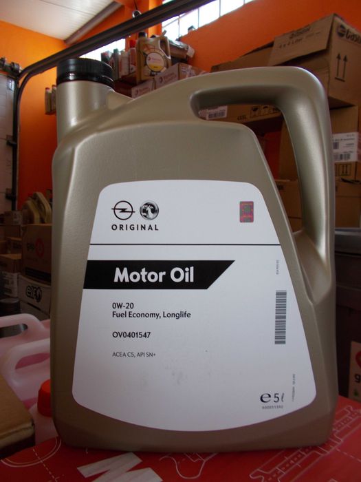 Lubrificantes GM Opel 0w-20 // 5w-30 // 10w-40