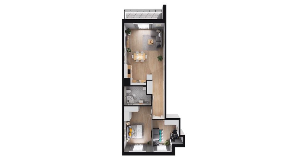 3-pokojowe mieszkanie 63m2 + balkon Bez Prowizji