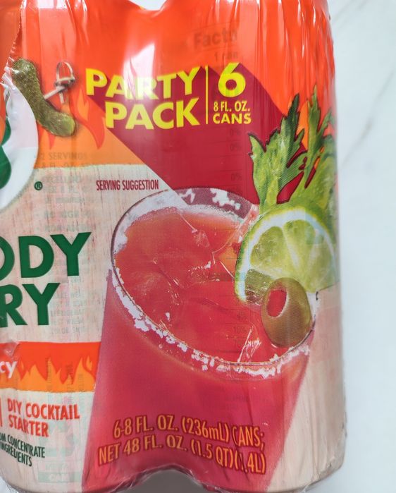 V8 Bloody Mary Spicy Mix Микс для приготовления коктейля Кровавая Мэри