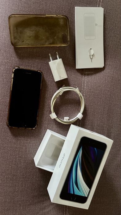 iPhone SE 2020 Branco – 128GB, excelente estado