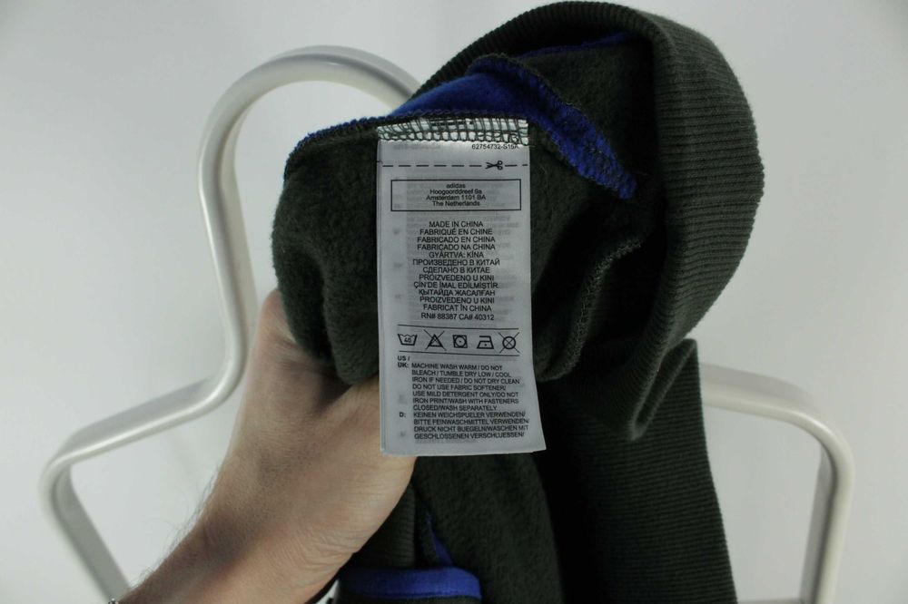 Тепле спортивне худі толстовка кофта Adidas Оригінал Розмір 2-3 ХЛ