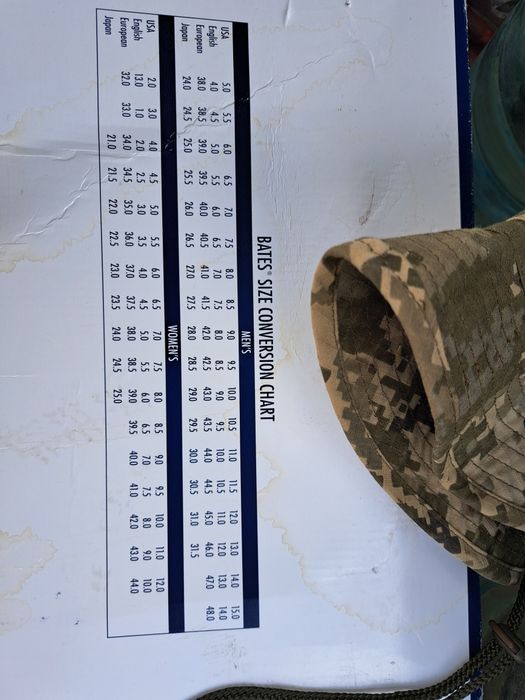 Берці Bates US14 розмір 47 нові