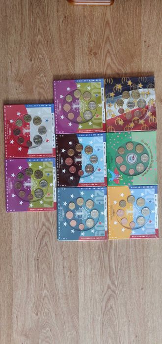 Séries Anuais Euros França 2004 a 2010 Monnaie de Paris