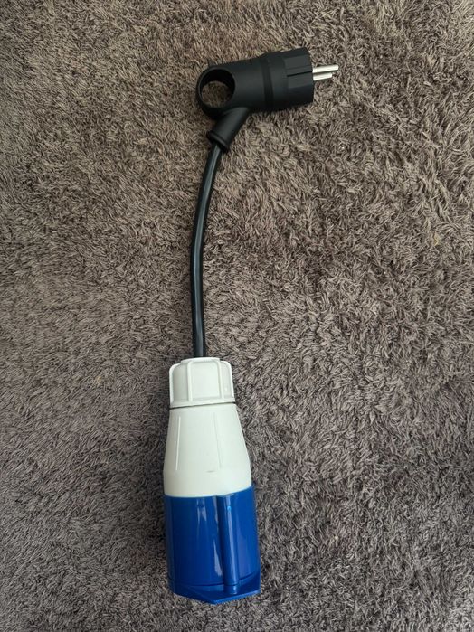 Адаптер, перехідник, конектор 32 ампера на 16 ампер