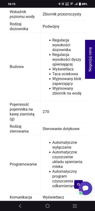 Ekspres ciśnieniowy SIEMENS EQ. 500 classic