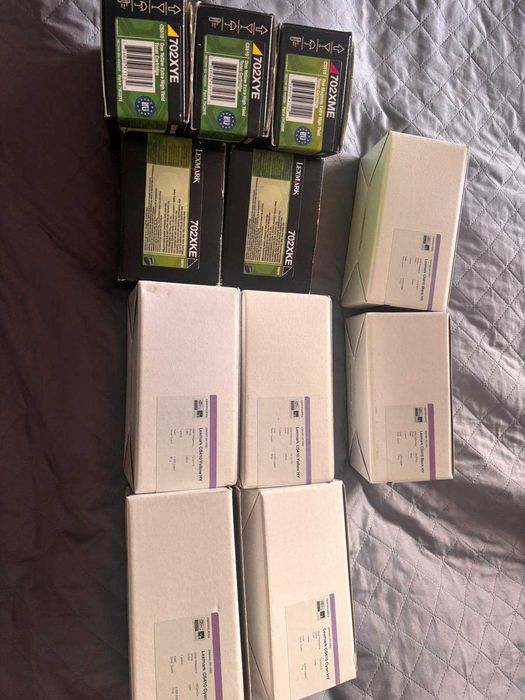 Картридж Lexmark CS410 yellow, black 702XKE 702XME
702 XYE