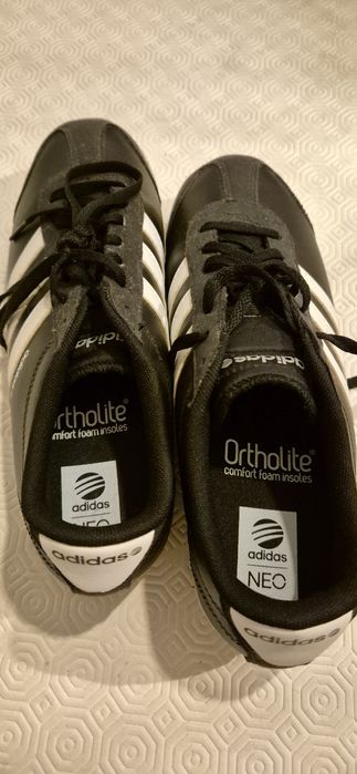 Adidas NEO Black and White (tamanho 42)