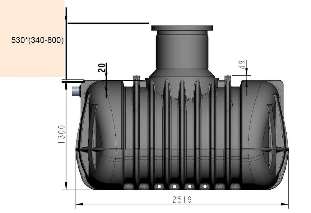 Oczyszczalnia AquaClean 4-6 osób SBR