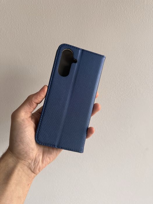 Etui z klapką zamykane + SZKŁO hartowane do SAMSUNG GALAXY A17