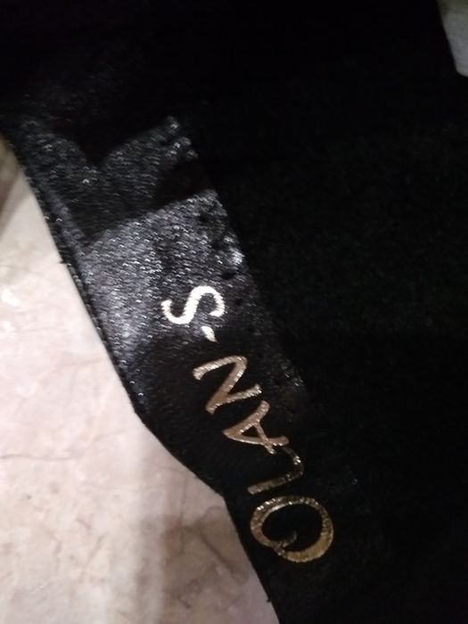 Полусапожки кожаные